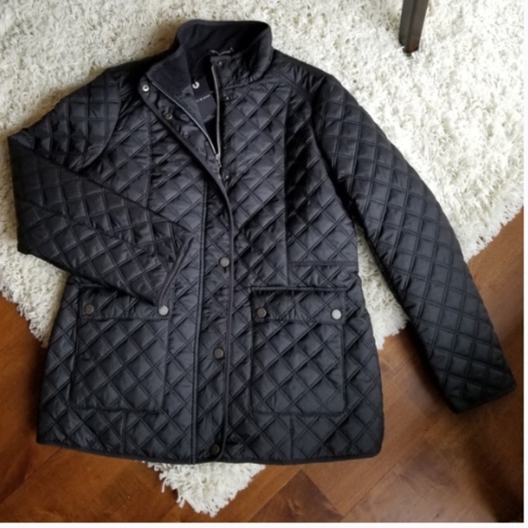 lucky brand quilted barn jacket